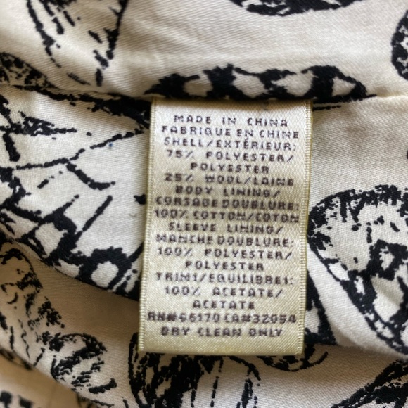 Elevenses Size 8 Turquoise Jacket - Picture 12 of 12